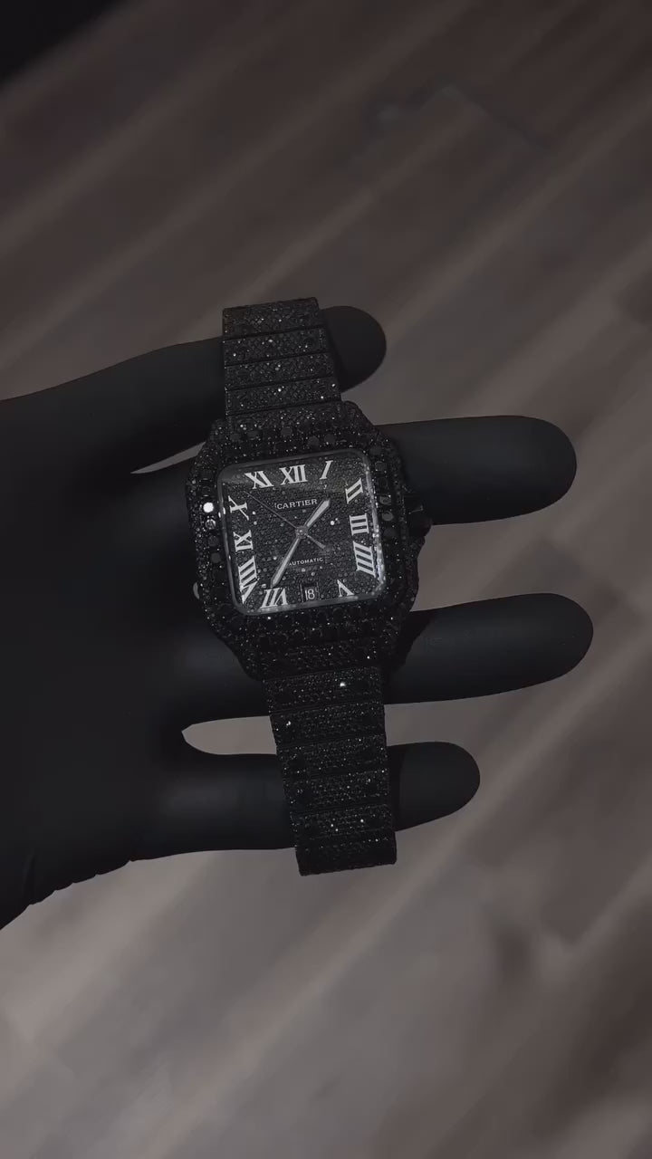 Diamond Audemars Piguet Royal Oak 41mm - Stainless Steel - Arabic Dial (Copy)