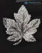 Royal Canadian Maple Leaf Brooch, garden leaf brooch pin