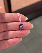 Morning Glory Charm Flower Birth Jewelry,  Special Gift for Birth