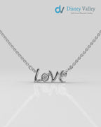 Lab grown diamond Necklace Round shape beautiful necklace gift for wife