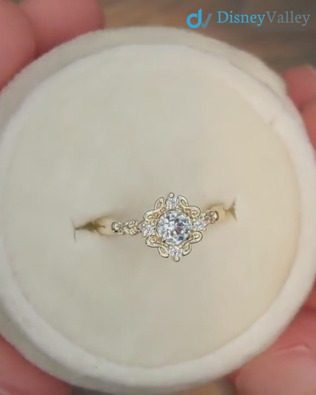 Feminine Detailing and Unique Diamond and Vintage Halo Wedding Rings