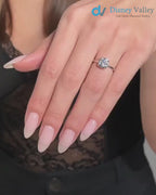 2.00 Carat Certified Round Cut Lab Grown Minimalist Solitaire Diamond Engagement Ring