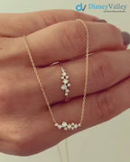 Diamond Cluster Ring Unique Diamond Stackable Engagement Ring