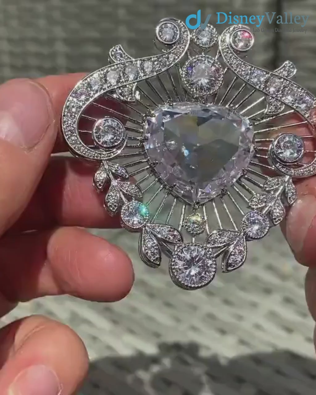 THE CULLINAN V Brooch Full Size Luxury Exclusive with Moissanite diamond