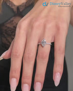 1.25 Carat Marquise Cut E/VVS1 Lab Created Diamond Engagement Ring