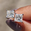 Princess Cut Diamond Earrings