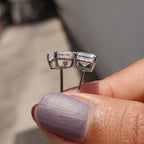 Princess Cut Diamond Earrings