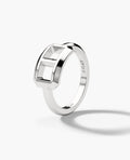 HERCULES Silver Single Link Ring