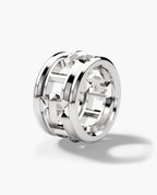HERCULES Silver Ring - Wide Version