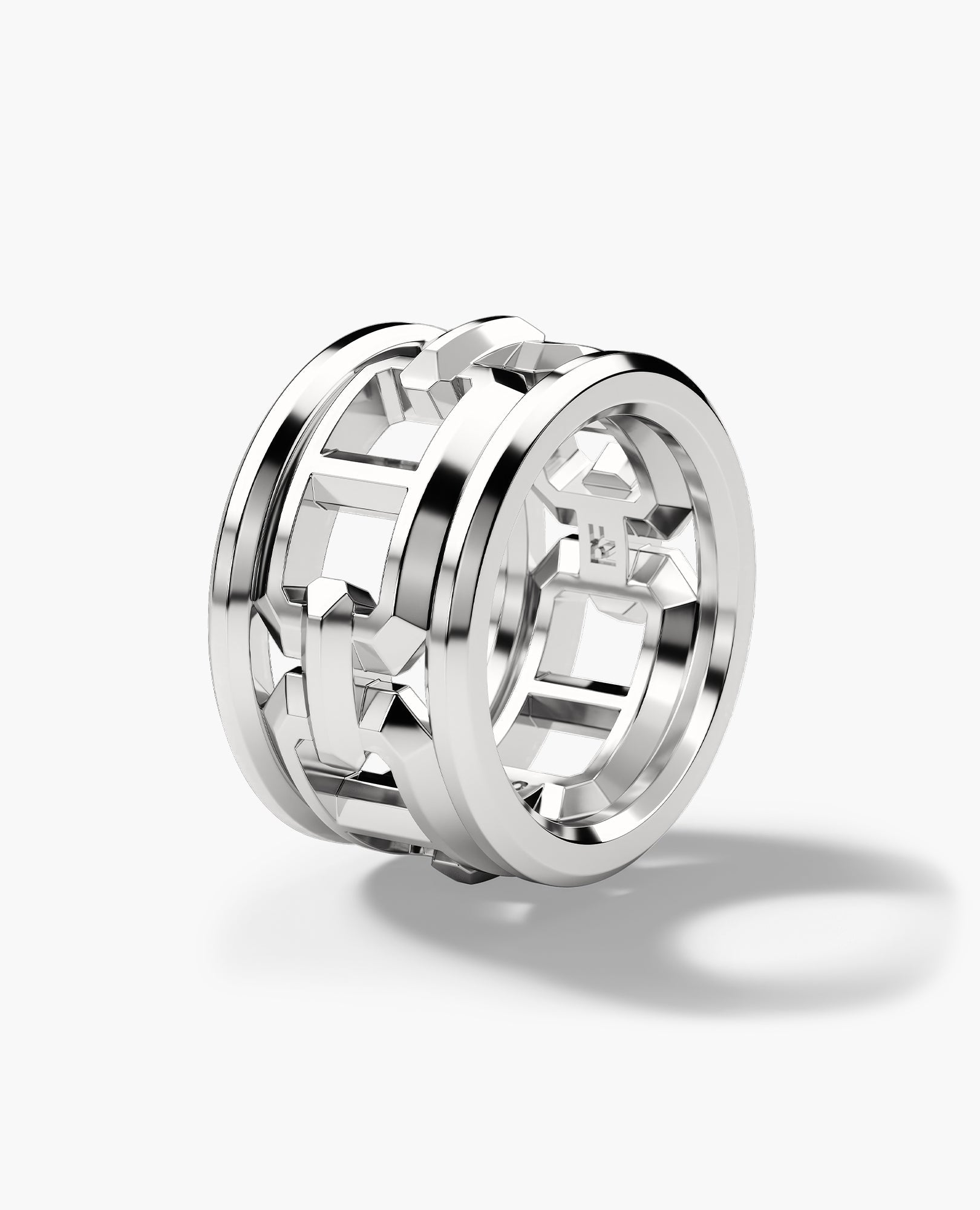 HERCULES Silver Ring - Wide Version
