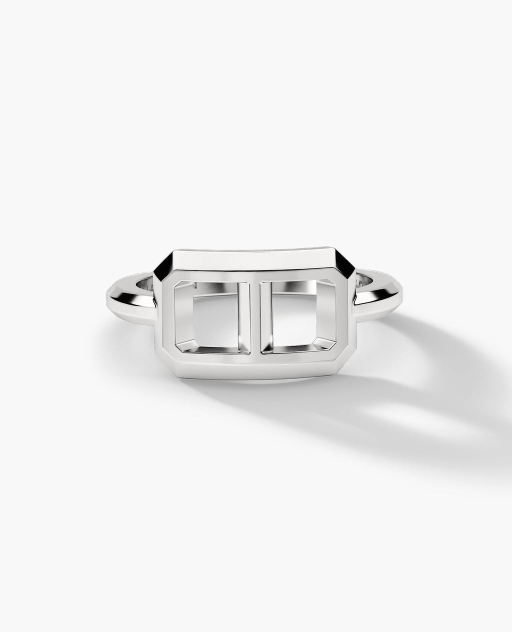HERCULES Silver Single Link Ring