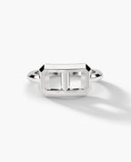 HERCULES Silver Single Link Ring