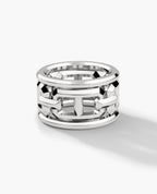 HERCULES Silver Ring - Wide Version