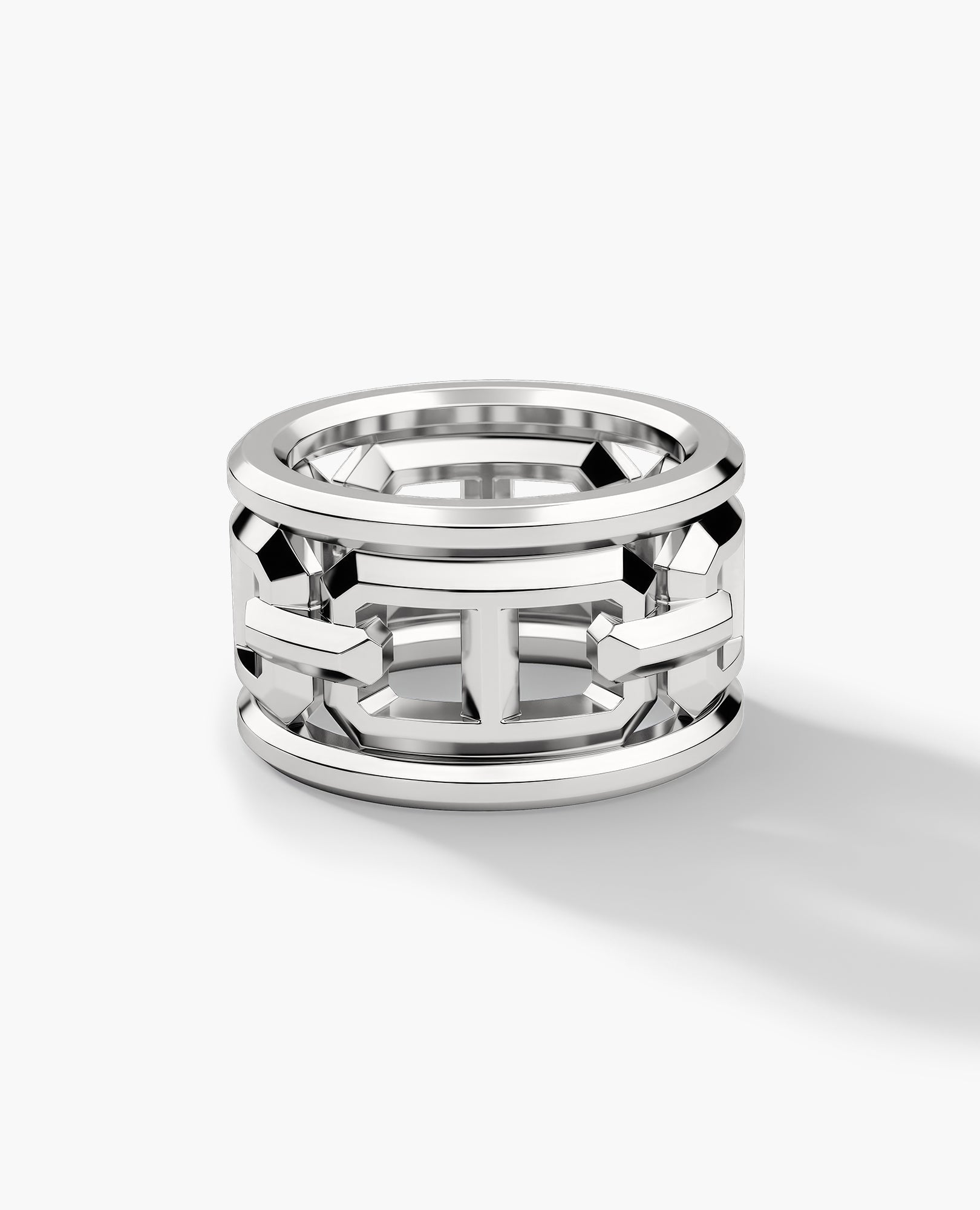 HERCULES Silver Ring - Wide Version