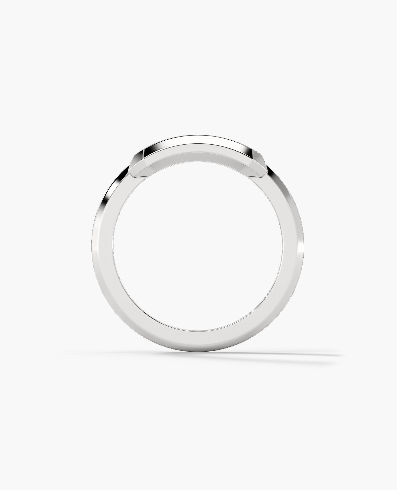 HERCULES Silver Single Link Ring