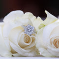 4.0 CT Radiant Cut Moissanite Three Stones Engagement Ring