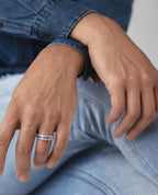 REX Gold Ring with 0.40ct Diamonds