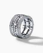 ROPES Gold Ring with 2.40ct Diamonds