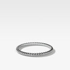 Rope Wedding Band (1.3mm) / size 6.75