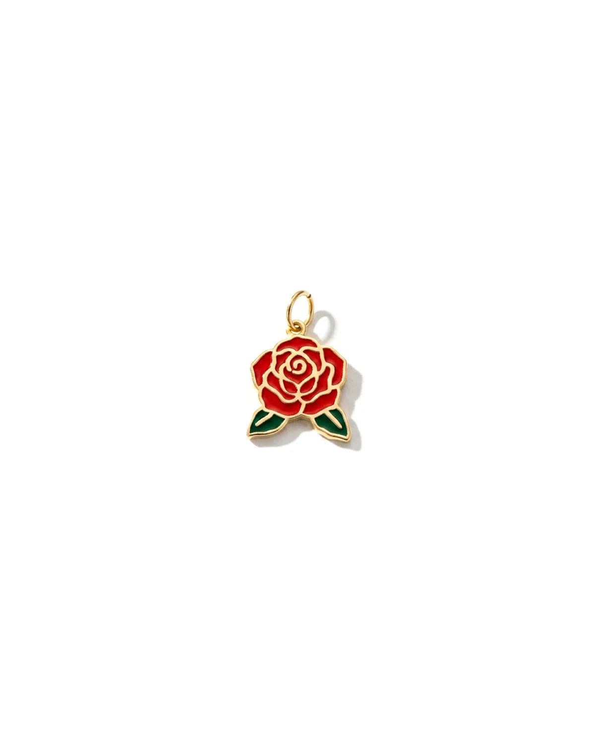 Rose Charm Flower Birth Jewelry,  Special Gift for Birth Main image