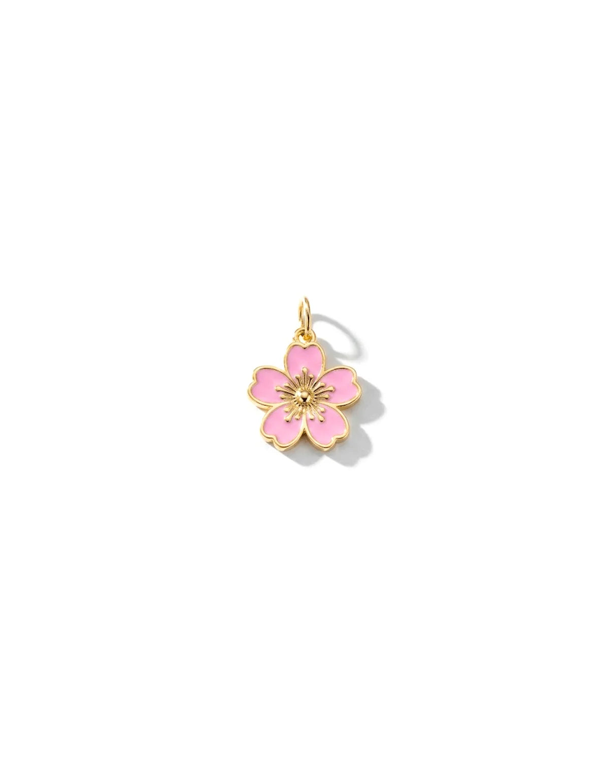 Cherry Blossom Charm Flower Birth Jewelry,  Special Gift for Birth Main image