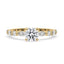 Round Cut Diamond Ring in Classic Prong Setting
