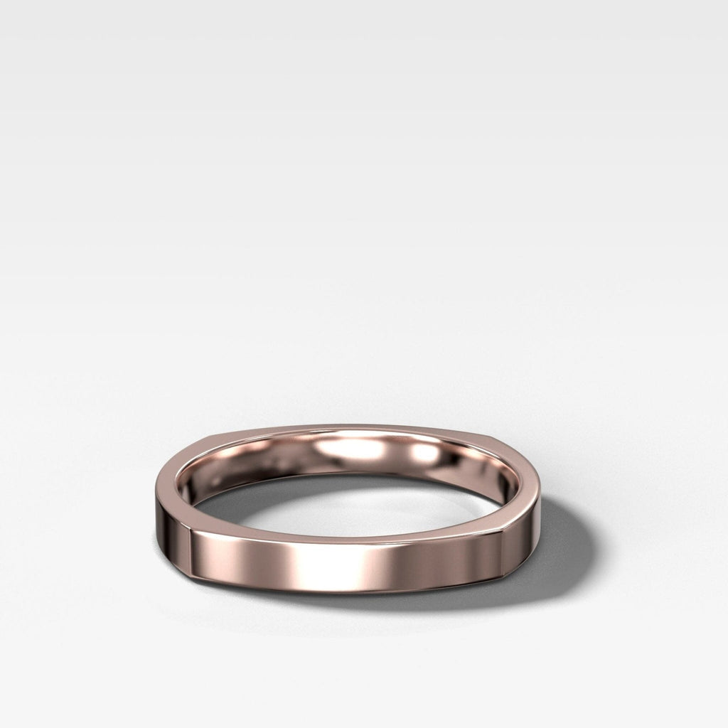 Square Wedding Band 2.5mm