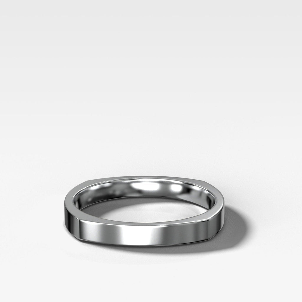 Square Wedding Band 2.5mm