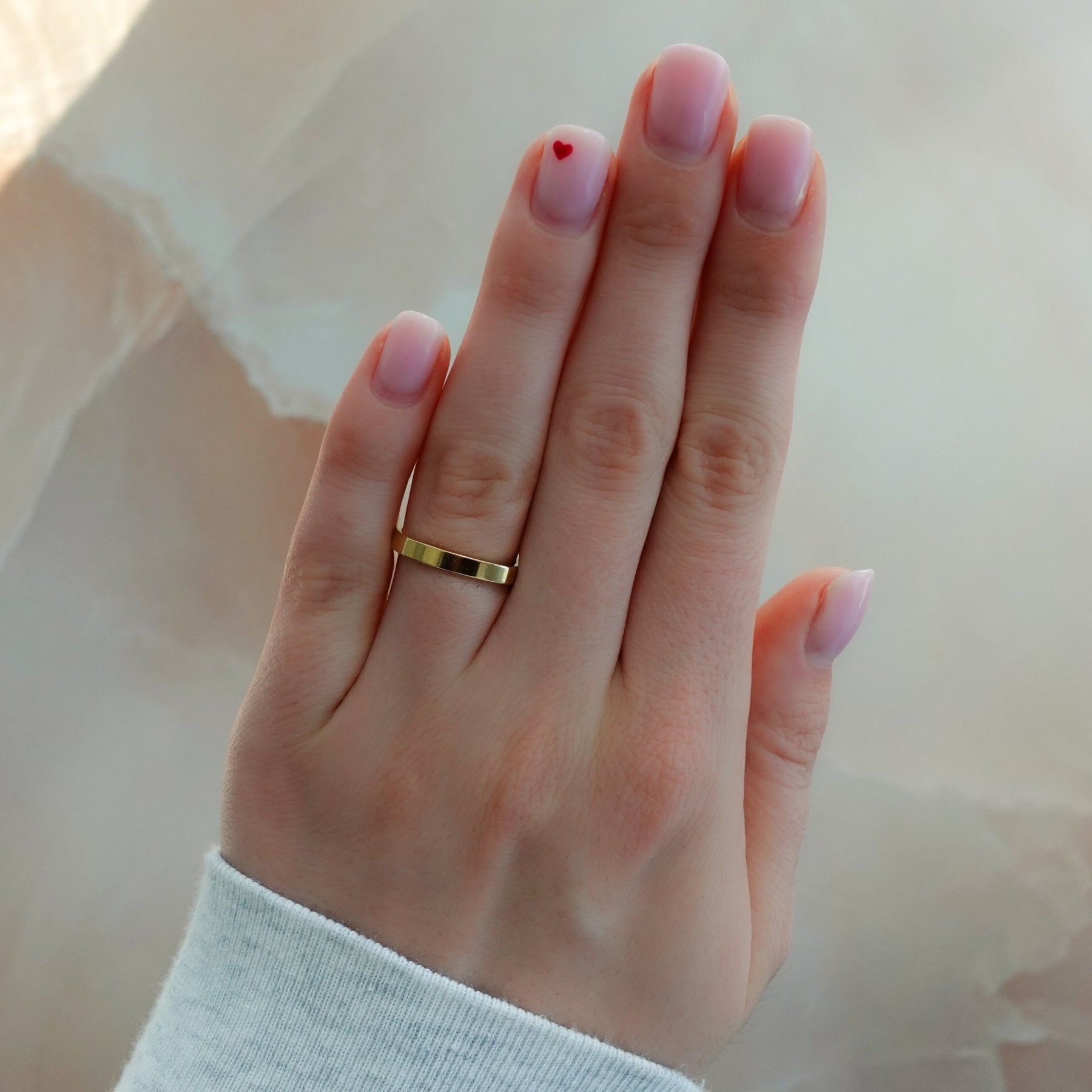 Square Wedding Band 2.5mm Secondary image