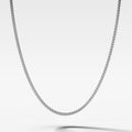 Straight Line Diamond Tennis Necklace 16in 7CTW