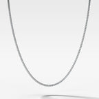 Straight Line Diamond Tennis Necklace 18in (6CTW-15CTW)