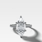 Supernova Solitaire Engagement Ring With Marquise Cut Diamond