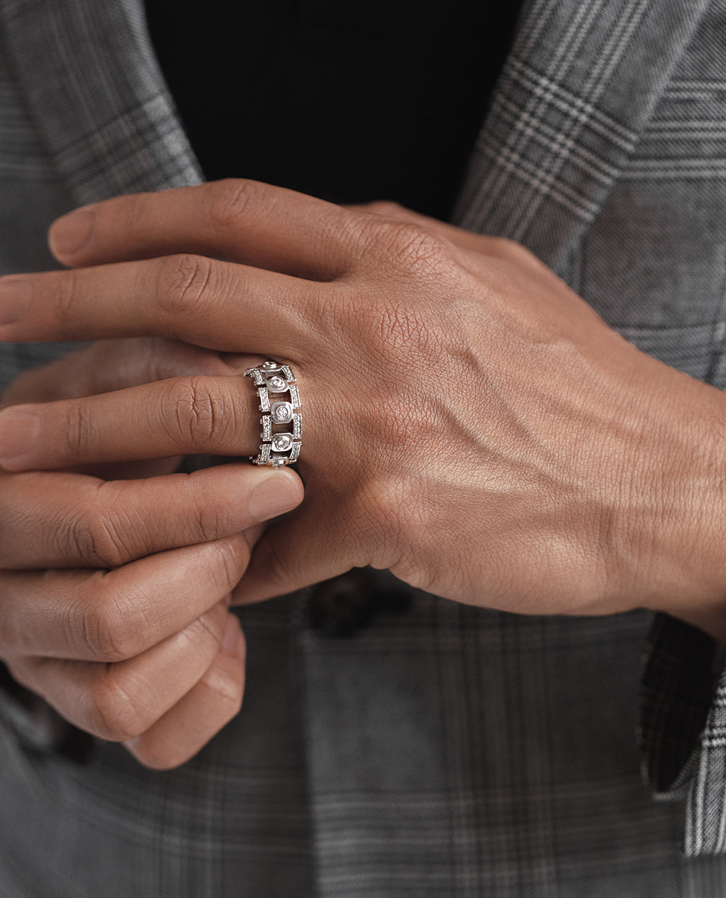 TALLAPOOSA Gold Ring with 1.30ct Diamonds