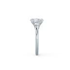 1.50 CT Oval Cut Moissanite Three Stone Engagement Ring