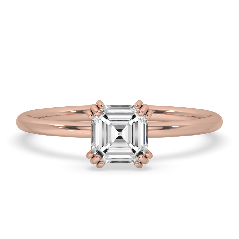 Gold Solitaire Engagement Ring for Timeless Elegance