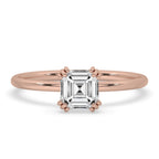 Gold Solitaire Engagement Ring for Timeless Elegance
