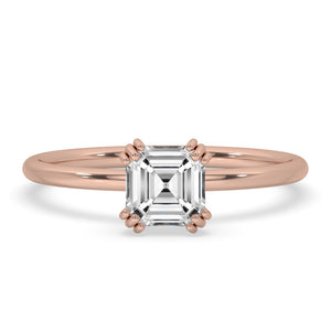 Gold Solitaire Engagement Ring for Timeless Elegance