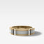 Two Tone Finest Wedding Band 5mm