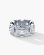 ARGONAUT Gold Ring with 3.80ct Diamonds
